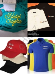 Geyim üzərində yazı və çap işləri