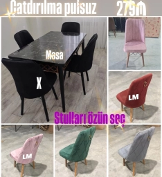 Stol stul desti kuxna üçün