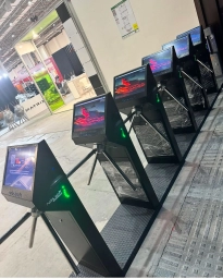 Fitnes zallari  ucun Turniket  qurasdirilmasi