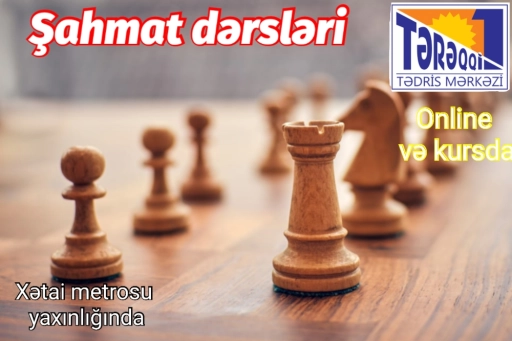 Xətai metrosu yaxınlığında şahmat dərsləri
