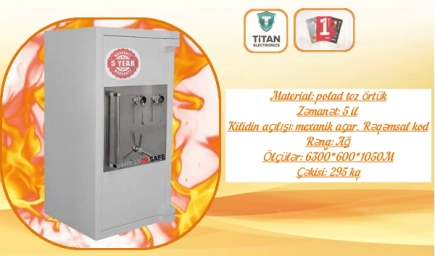 Yanğına davamlı seyf 'Fireproof Safe SM-1050'