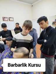 BƏRBƏR (kişi bərbəri) kursu.