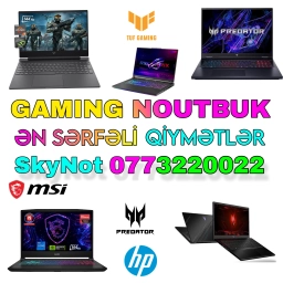 Noutbuklarin alisi ve satisi
