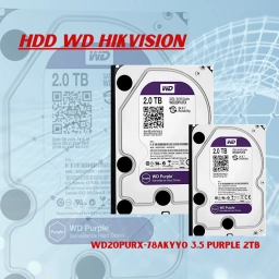 Hdd Wd Hikvision Wd20purx-78akyy0 3.5 Purple 2tb