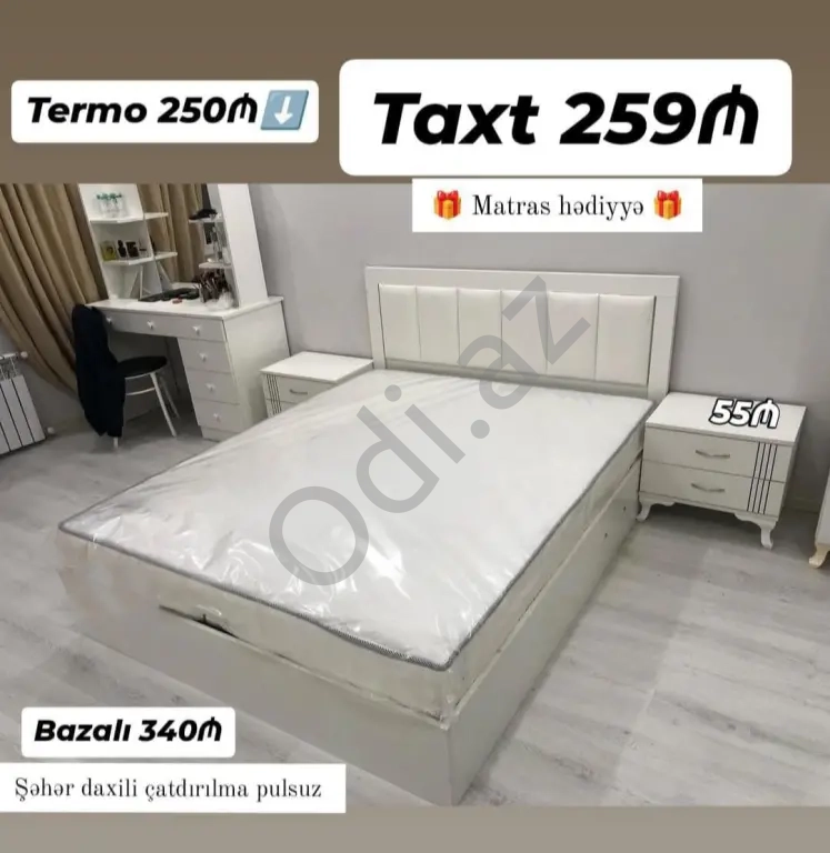 Taxt sifarişlə hazırlanır
