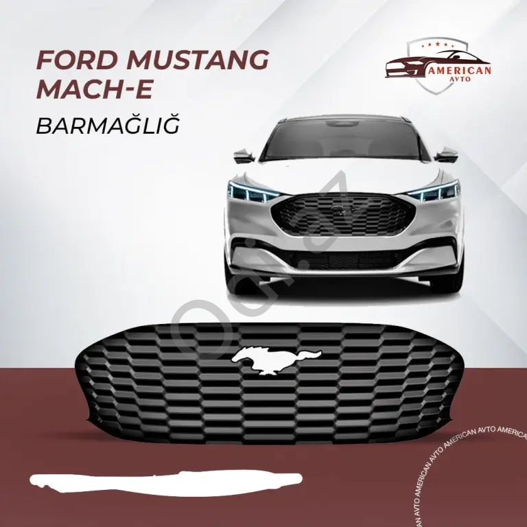 Ford mustang mach-e barmaqliq
