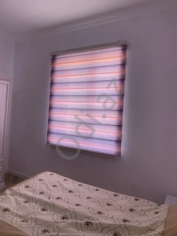 Jaluz zebra plise stor