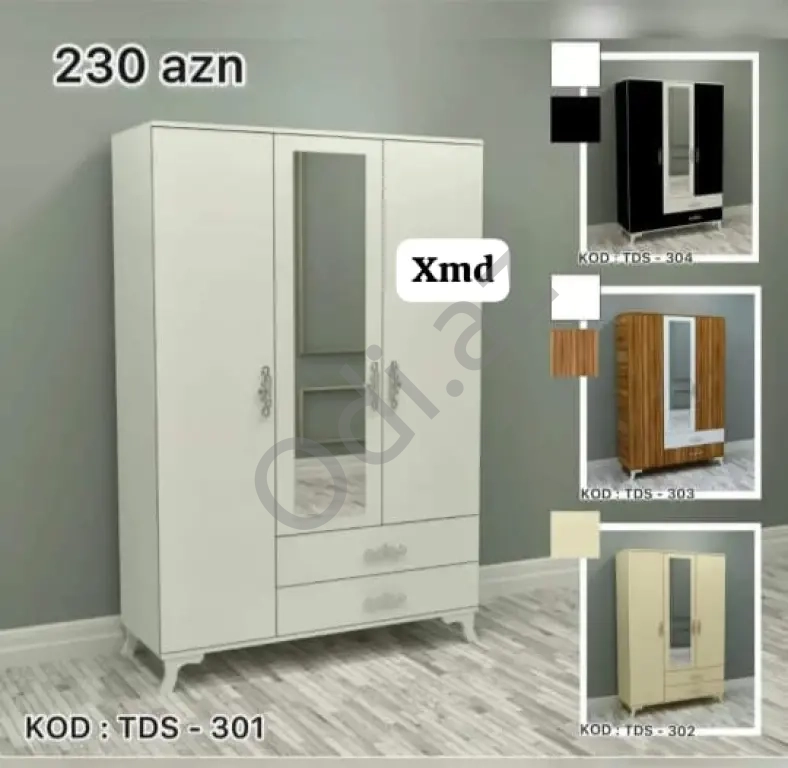 Dolab paltar şkafı 120sm