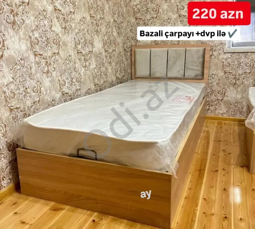 Çarpayı bazalı Tek neferlik