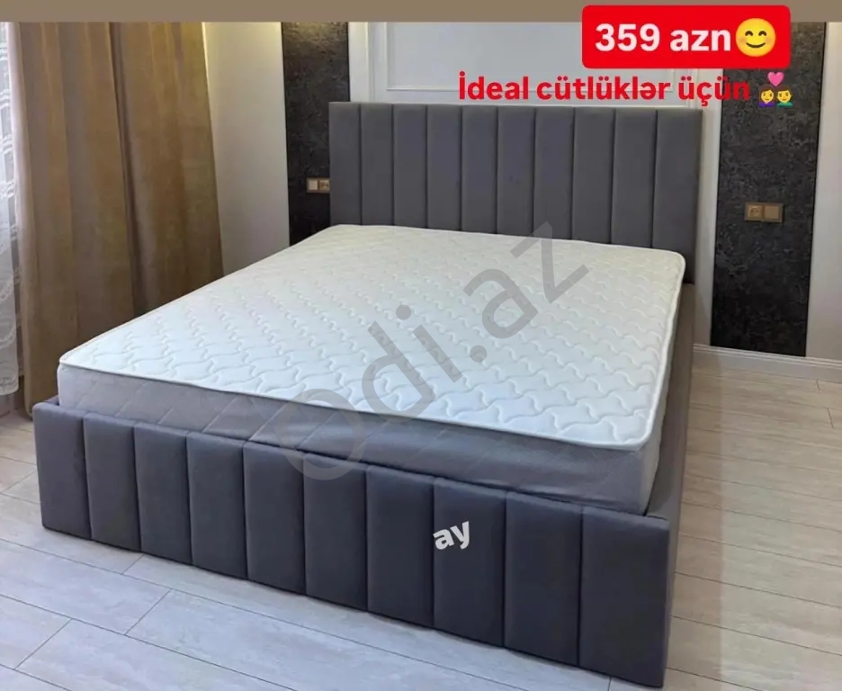 Taxt ikinəfərlik çarpayı