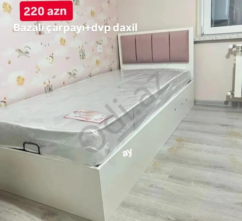 Çarpayı bazalı Tek neferlik