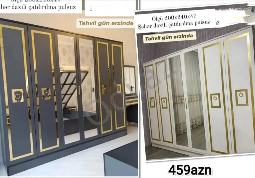6Qapili dolab sifarişi