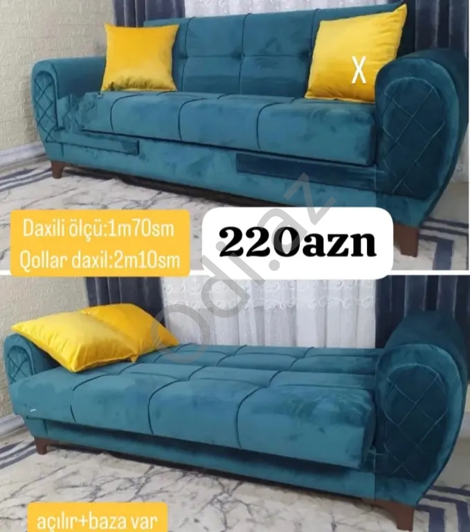 Divan sifarişlə hazırlanır