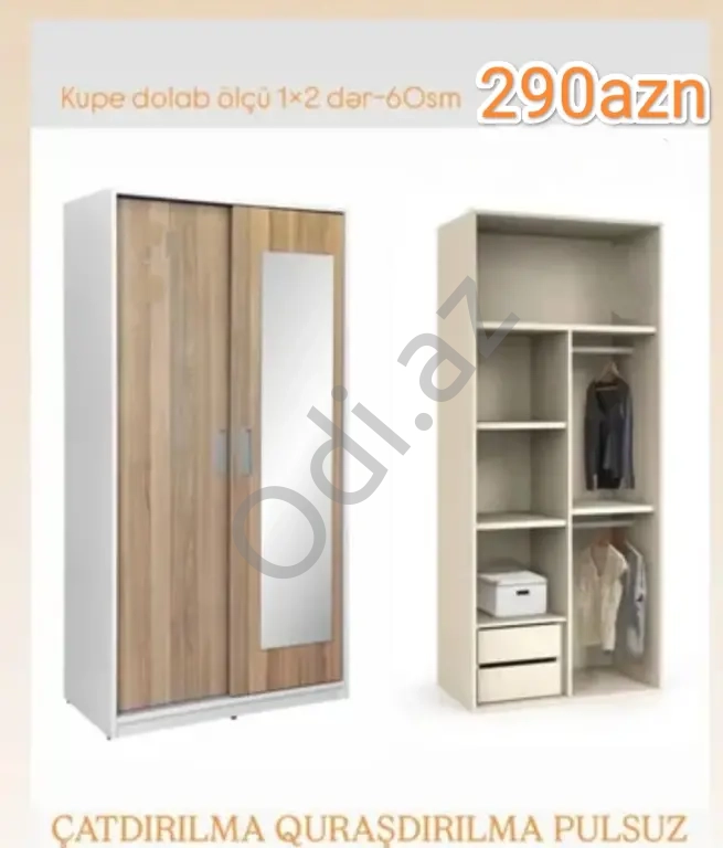 Küpe dolab sifarişi