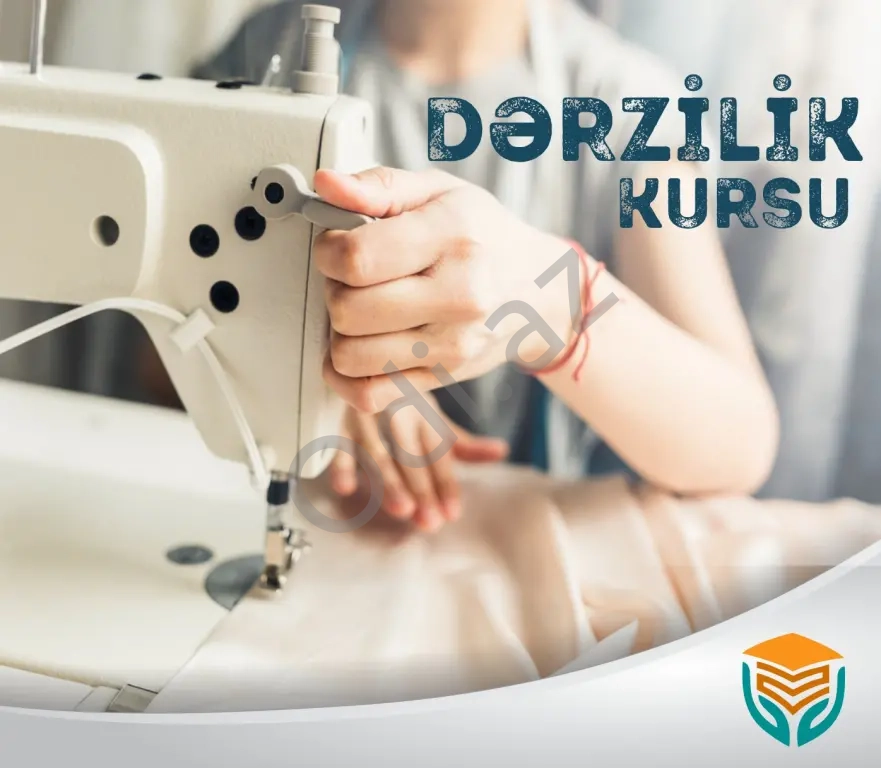 Qızlarımız üçün Dərzilik kursları.