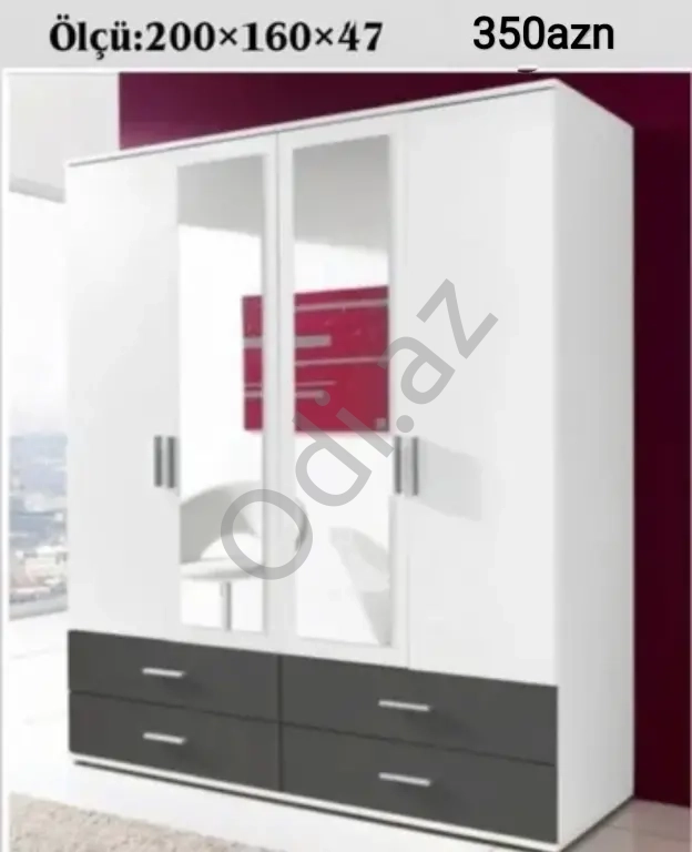 4Qapili dolab sifarişlə