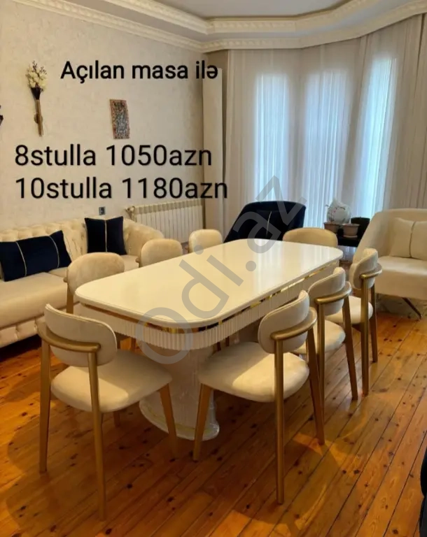 Masa və oturacaqlar
