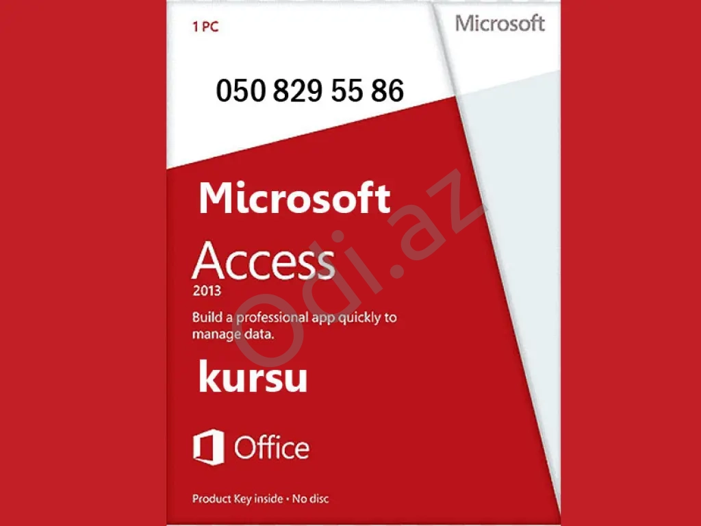 Microsoft Access proqramı kursları