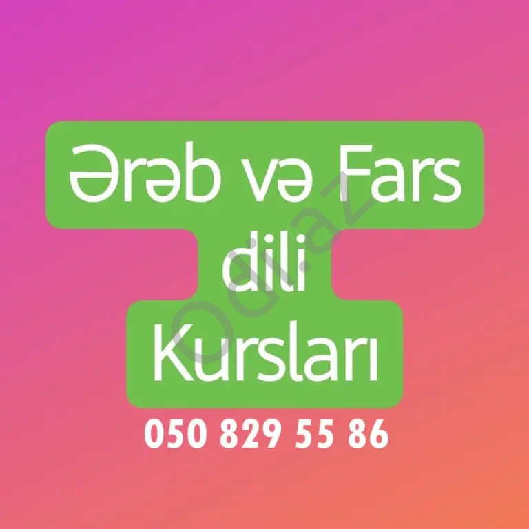 Ərəb dili kursları