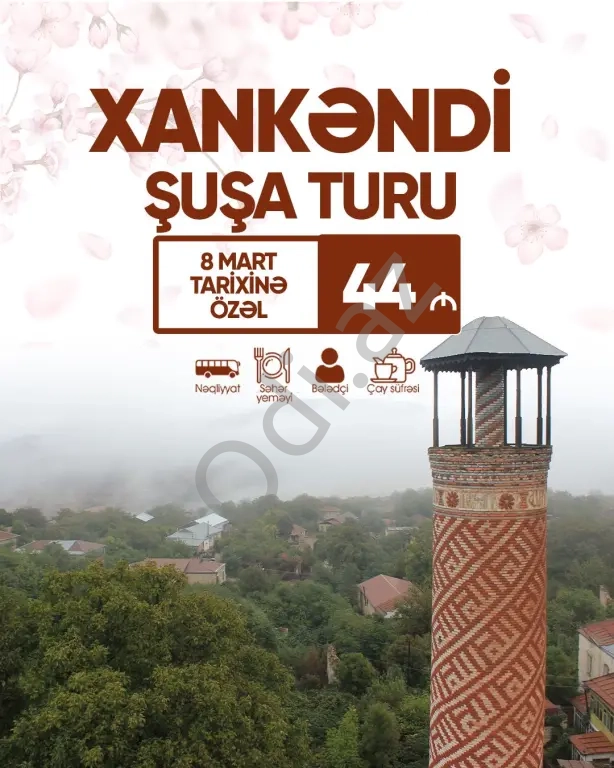 Qarabağ turu 1 günlük