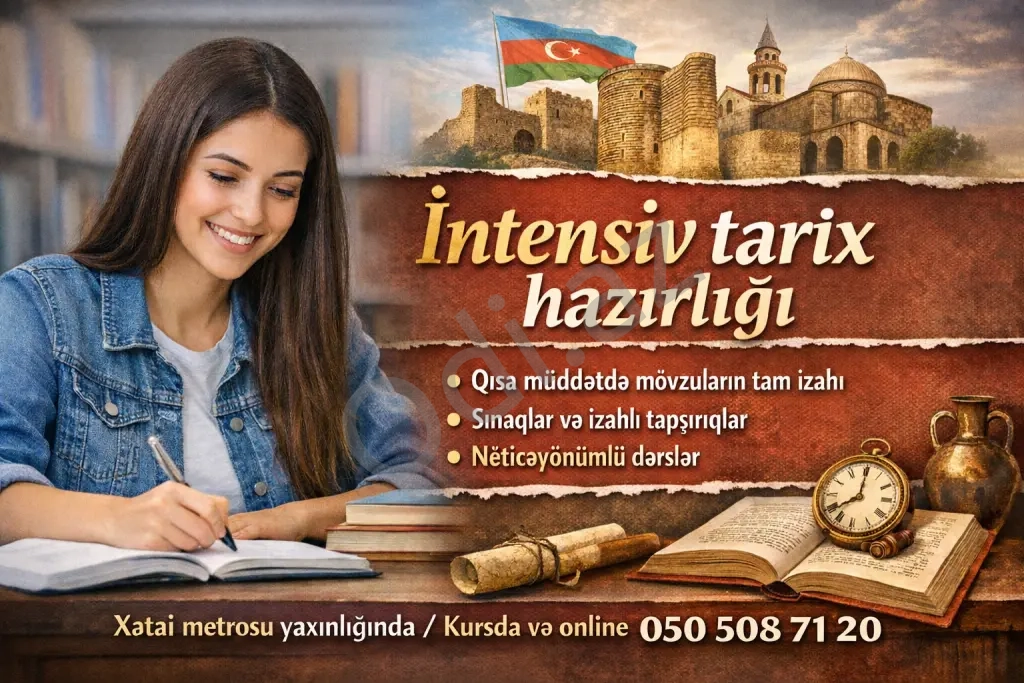 İntensiv tarix hazırlığı