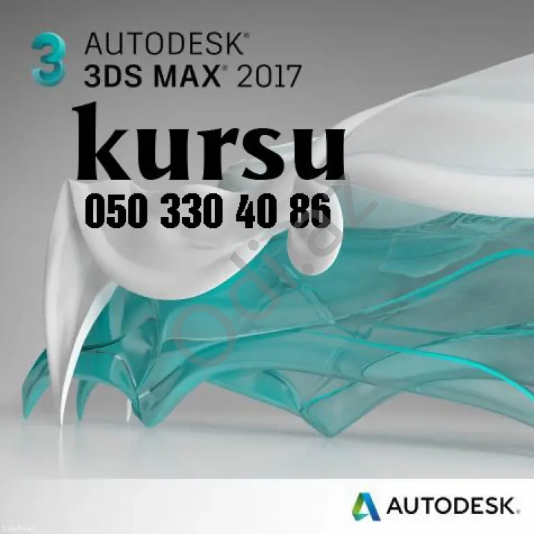 3ds Max, Vray kursu 3D modelləşdirmə kursu