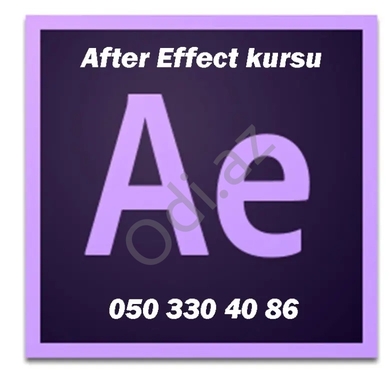 After Effects proqramı kursu