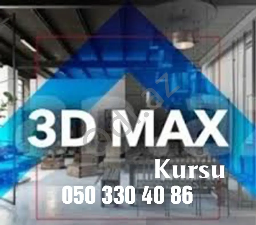 3ds Max, Vray kursu 3D modelləşdirmə kursu