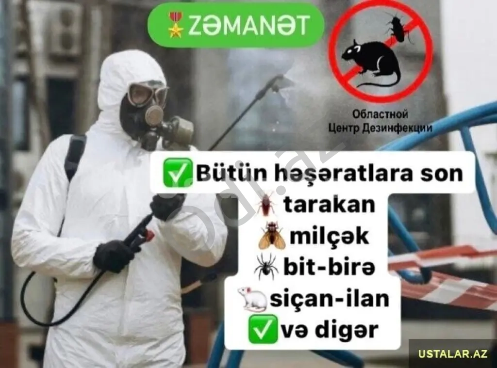 Dezinfeksiya Xidmətləri