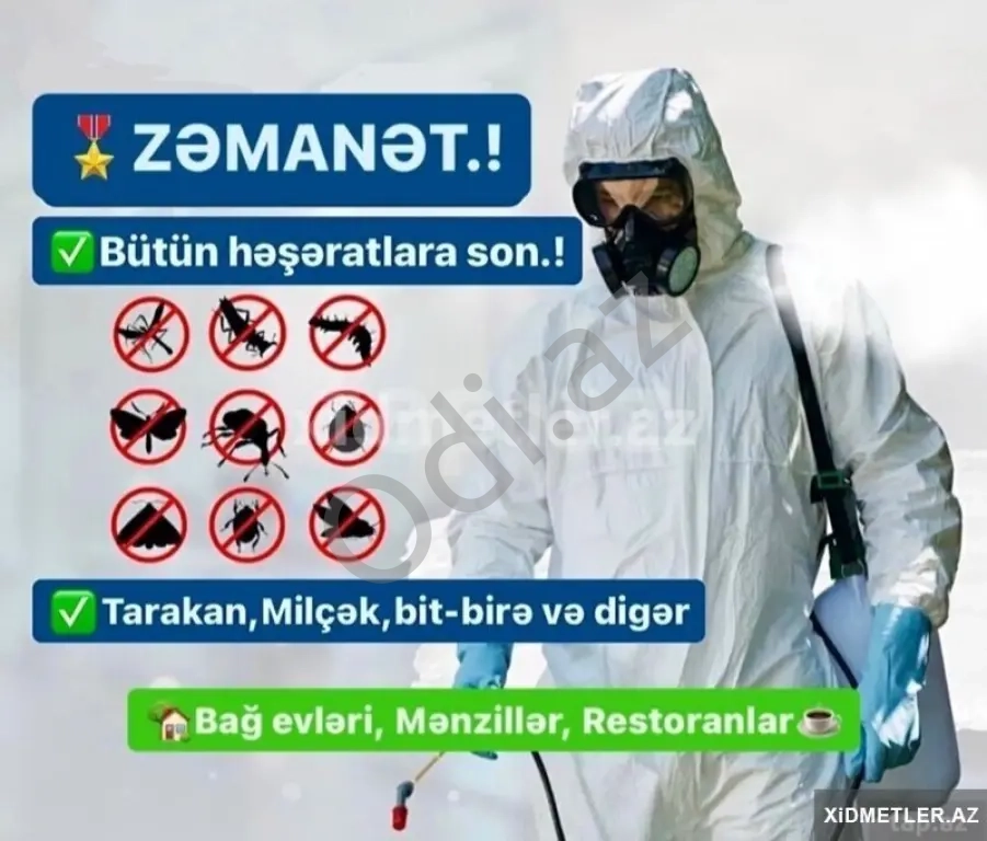 Dezinfeksiya Xidmətləri