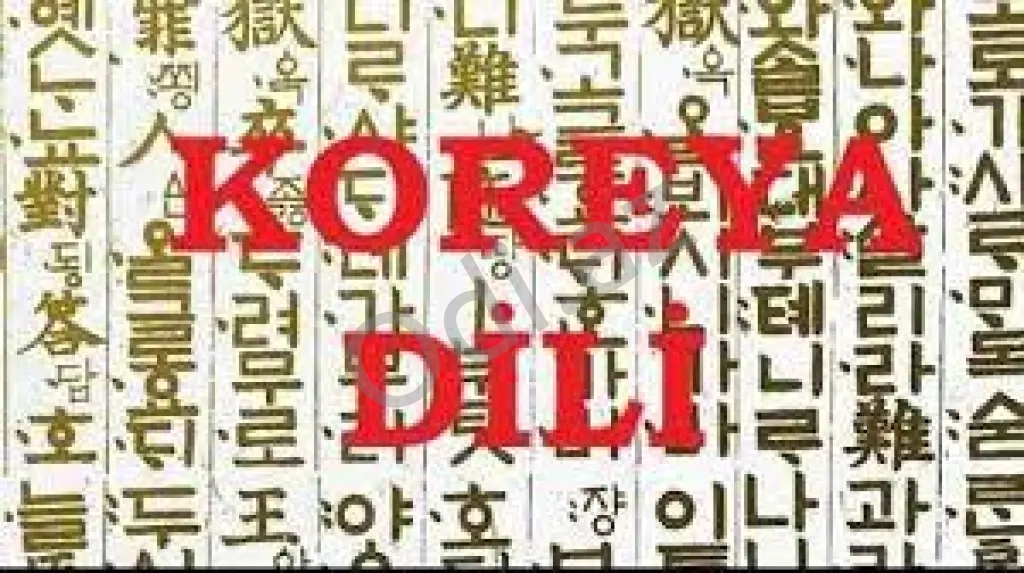 Koreya dili kursları.