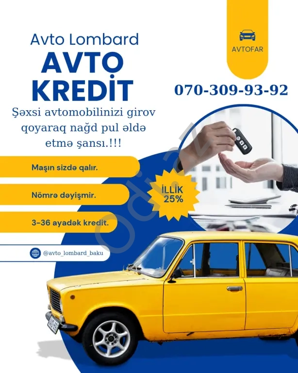 Avto Lombard. Avto Kredit