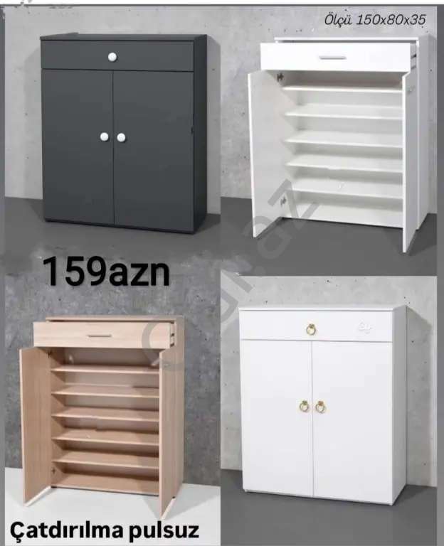 Ayaqqabı dolabı sifarişi