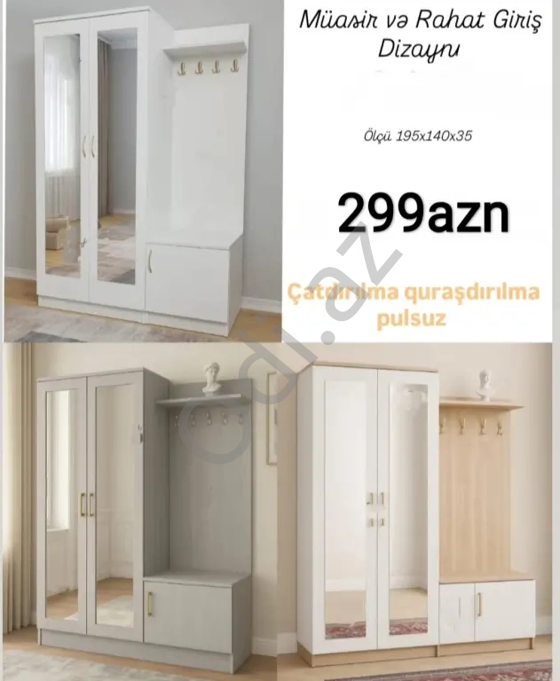 Dəhliz dolabı sifarişi