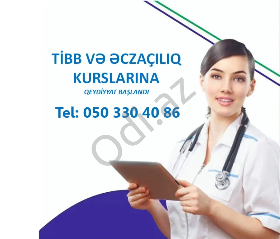 Tibb bacısı və Əczaçılıq Farmakologiya kursları