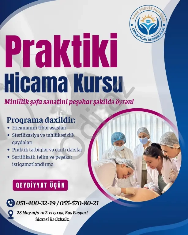 Hicama Kursu Xanımlar və Bəylər üçün