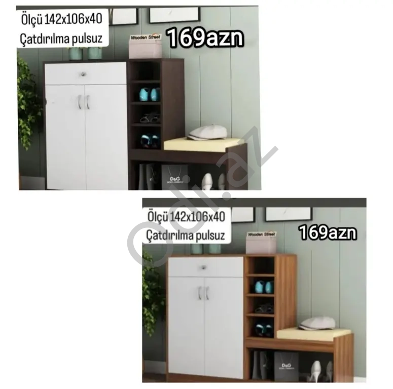 Ayaqqabı dolabı sifarişi
