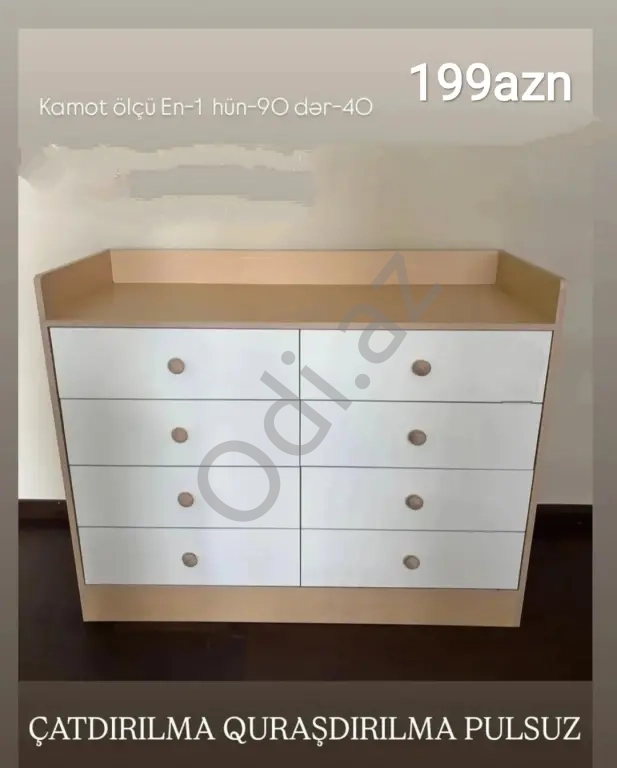 Kamod sifarişlə hazırlanır