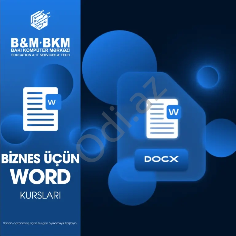 Biznes üçün Word kursları