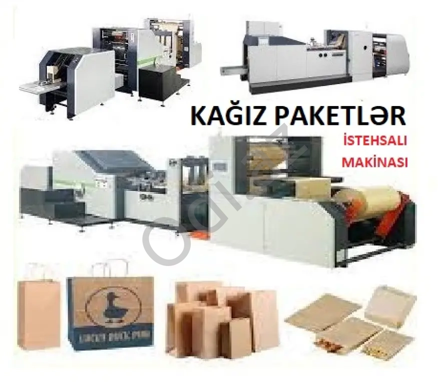Salfetka istehsal edən makina