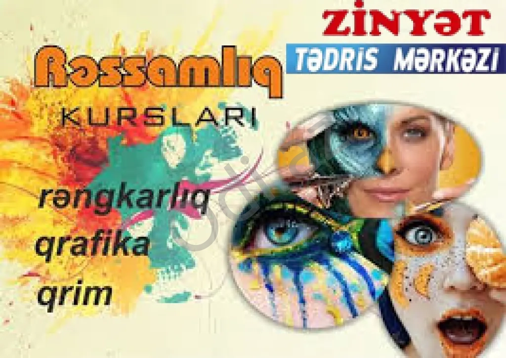 Rəssmlıq kursları.