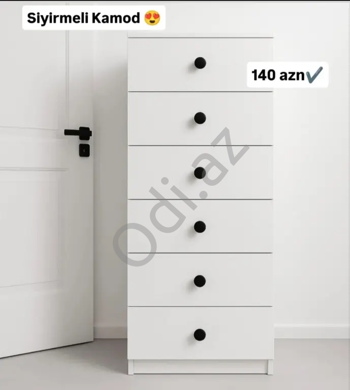 Siyirməli kamod sifarişlə