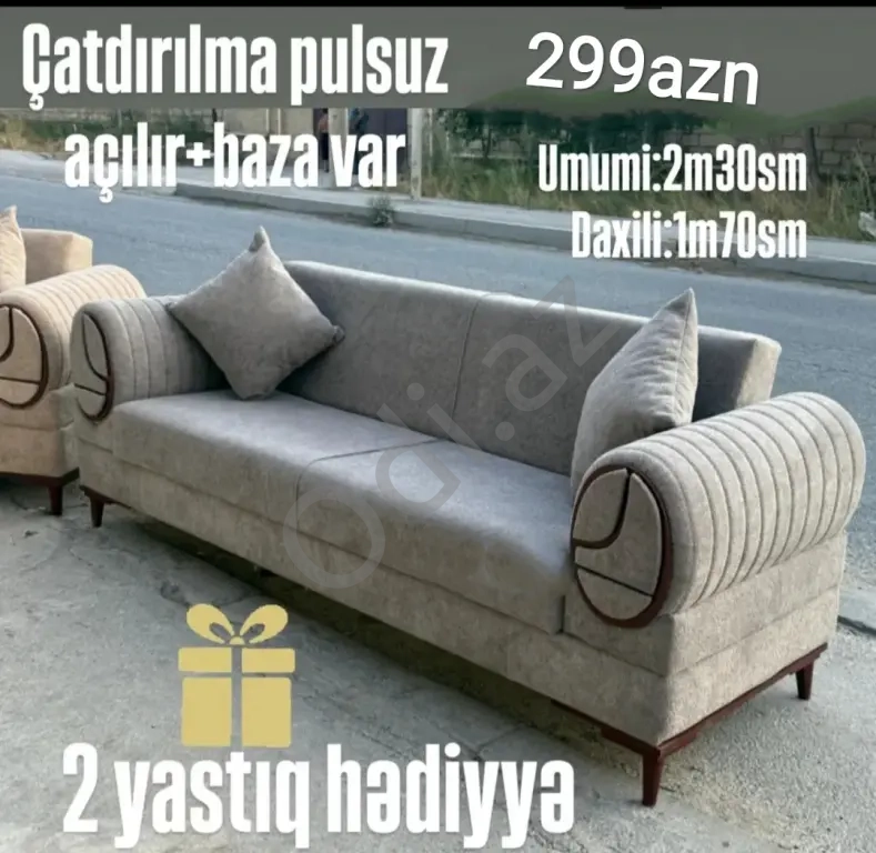 Divan sifarişlə hazırlanır