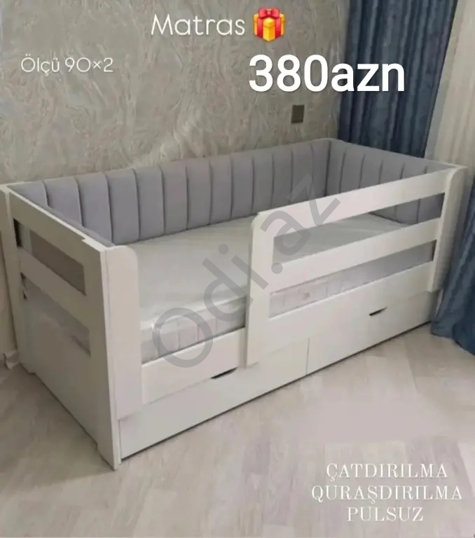 Uşaq çarpayısı sifarişlə