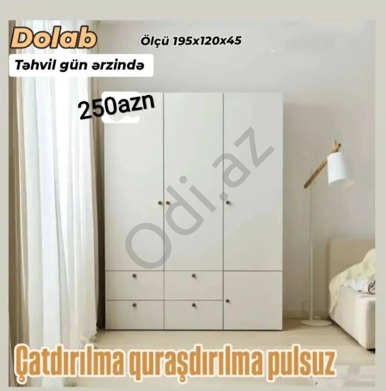 Paltar dolabı sifarişi