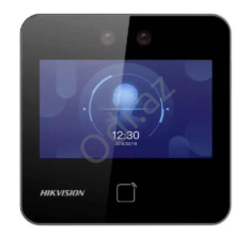 Hikvision DS-K1T343EX markalı üz tanıma biometrik cihazı