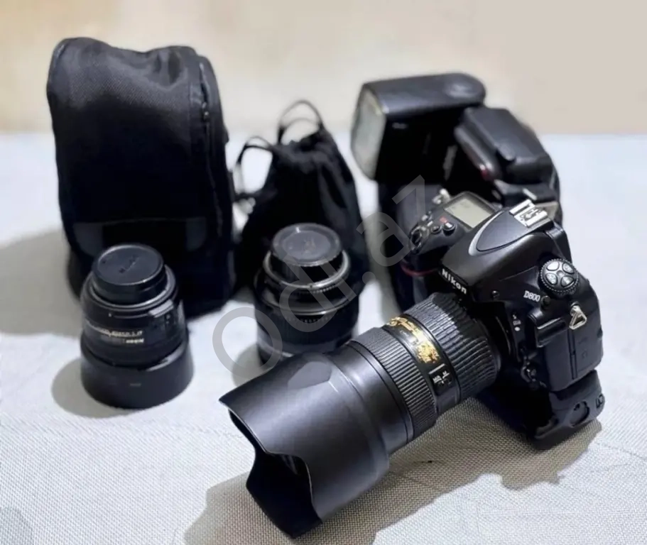 Nikon D800 Full Frame Tam Dəst