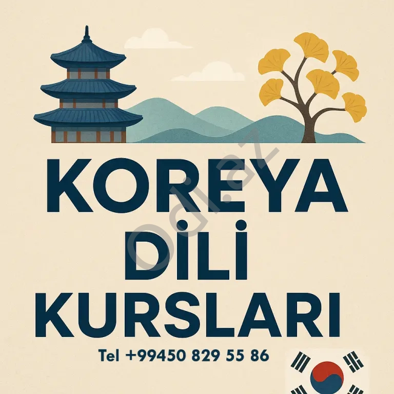 Koreya dili kursları fərdi dərslər
