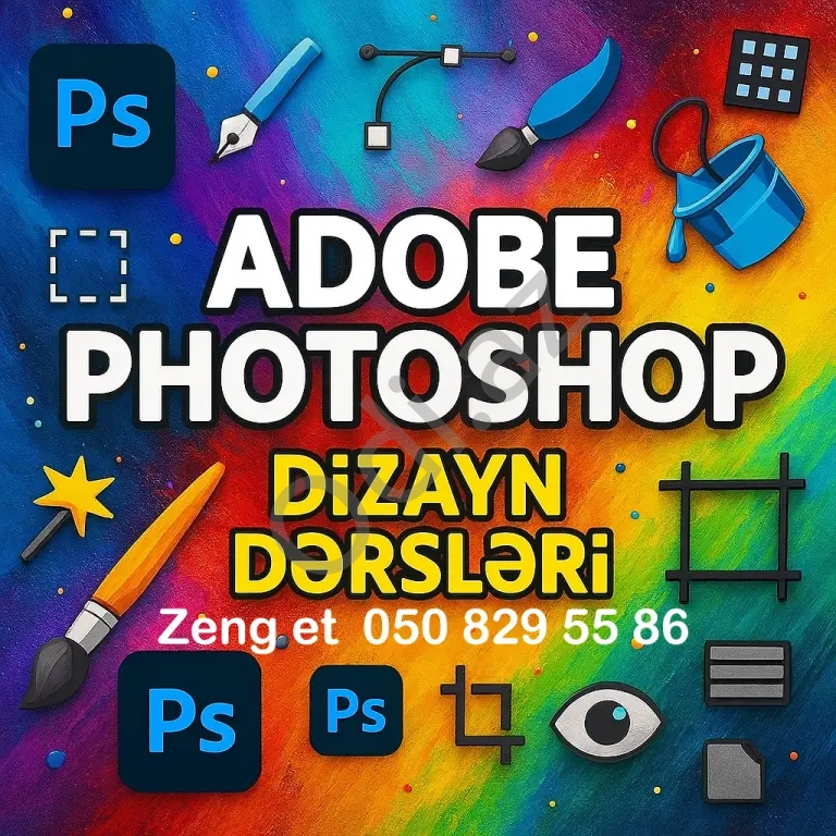 Photoshop Corel Draw qrafik dizayn kursu