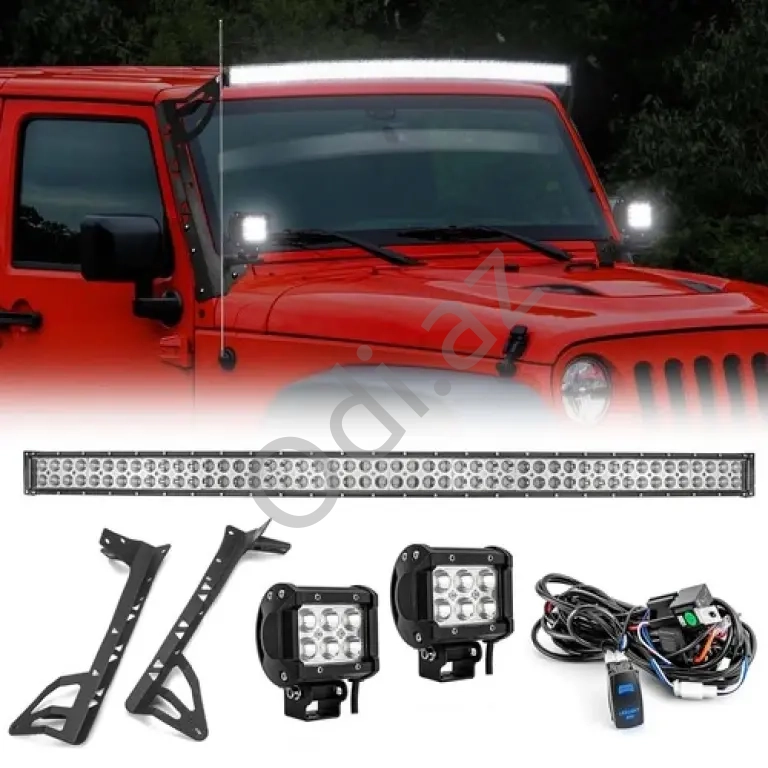 jeep wrangler light bar